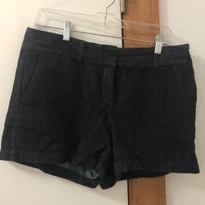 Loft Women’s dark denim shorts size 8